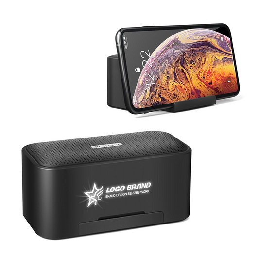 M6L MOBILE STAND BLUETOOTH SPEAKER WITH LIGHT UP LOGO