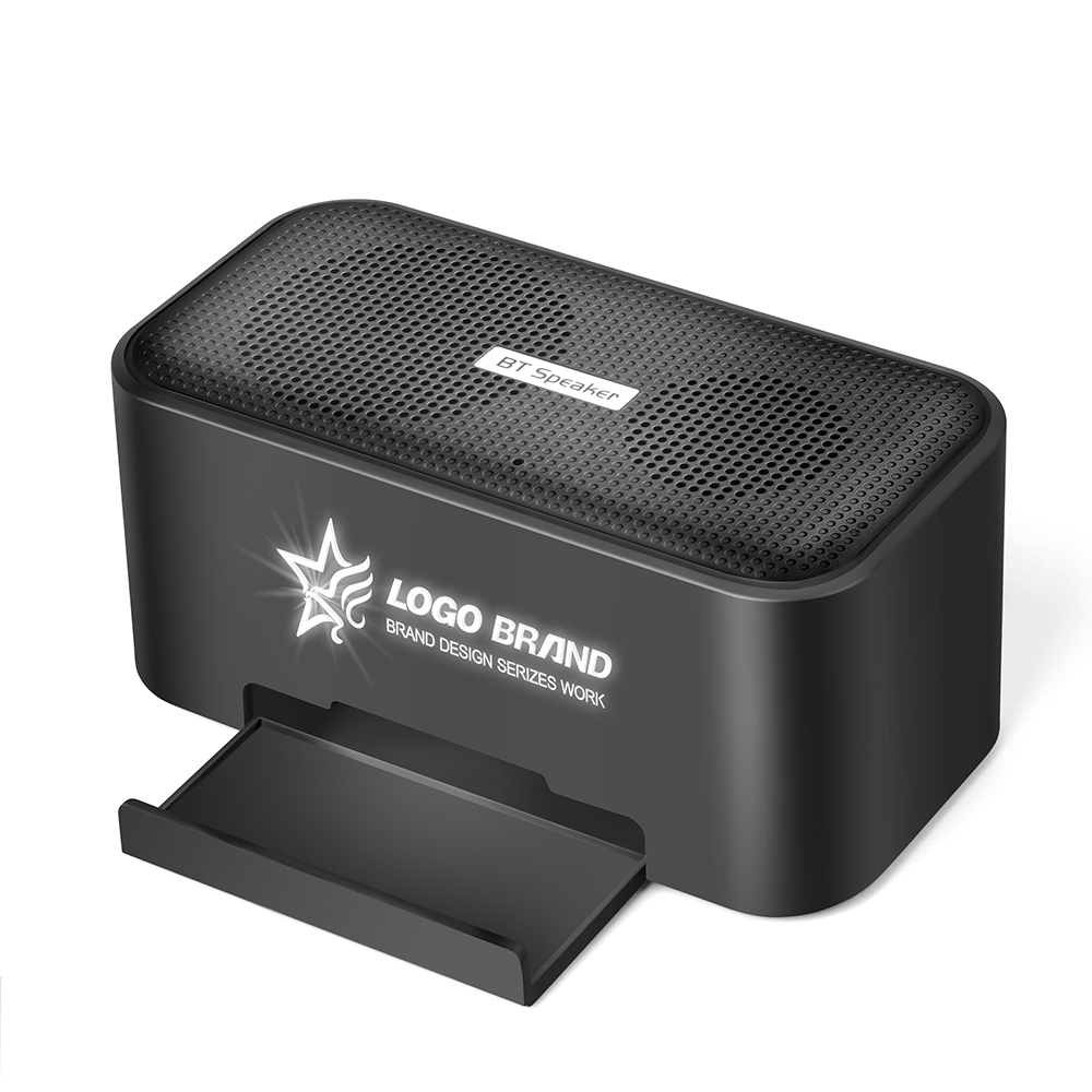 M6L MOBILE STAND BLUETOOTH SPEAKER WITH LIGHT UP LOGO