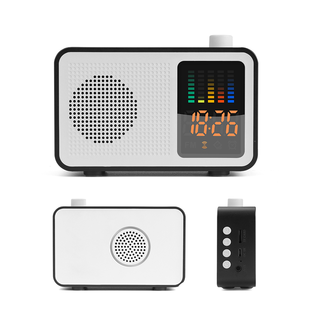 M20 CLASSICAL RADIO BLUETOOTH SPEAKER WITH CLOCK AND TF CARD