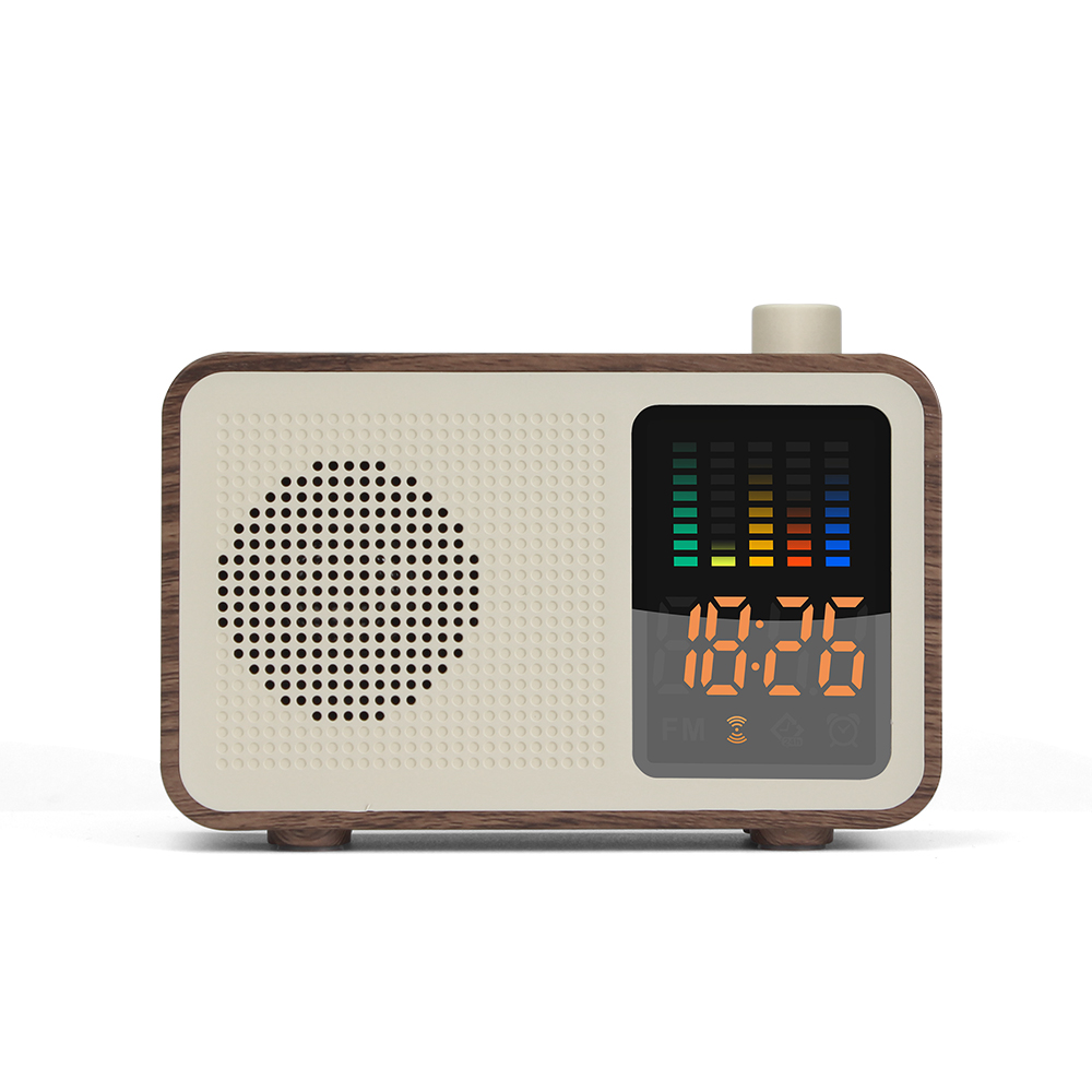 M20 CLASSICAL RADIO BLUETOOTH SPEAKER WITH CLOCK AND TF CARD