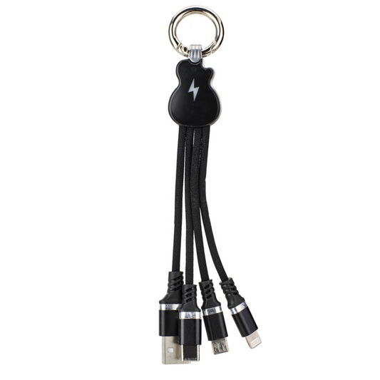 C20 3 IN 1 CHARGING CABLE WITH LIGHT UP LOGO