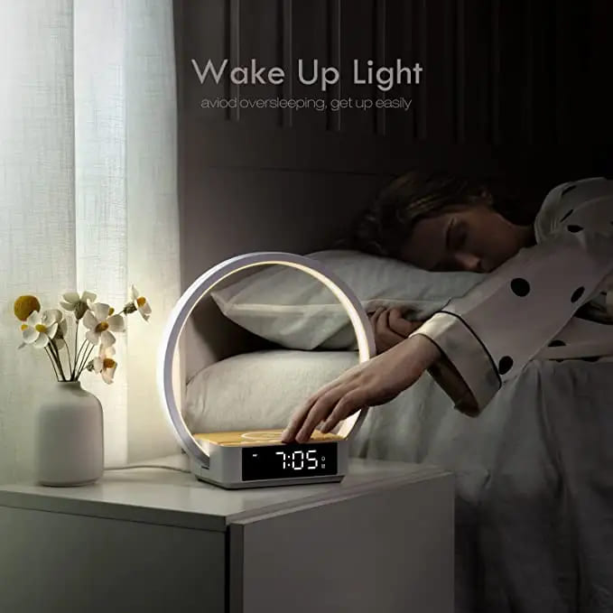 Touch control smart wireless charger Lamp