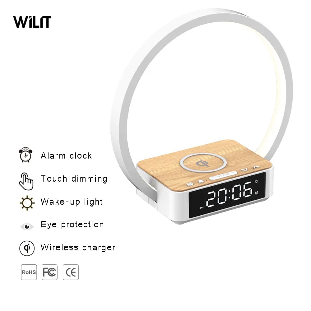 Touch control smart wireless charger Lamp