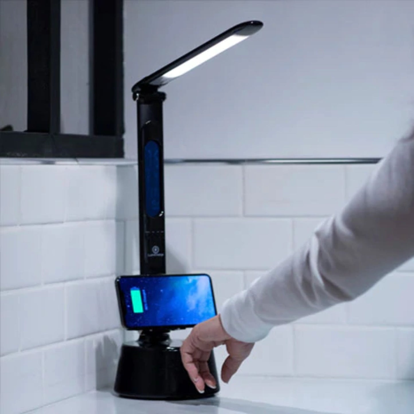 5 in 1 Desk Lamp, Bluetooth Speaker & Wireless Charger