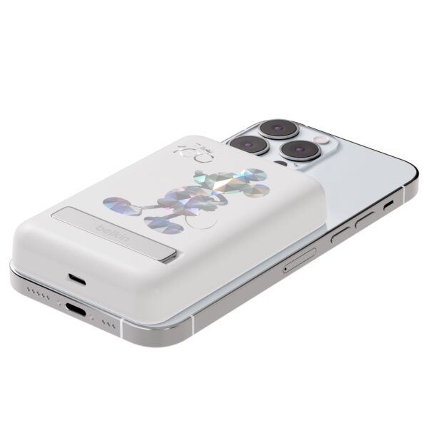 Belkin BoostCharge Magnetic Wireless Power Bank 5K+Stand DIsney Wireless Powerbank D100 Mickey BPD004qcSL-DY - Image 3