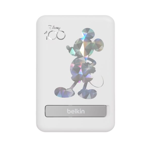 Belkin BoostCharge Magnetic Wireless Power Bank 5K+Stand DIsney Wireless Powerbank D100 Mickey BPD004qcSL-DY - Image 4