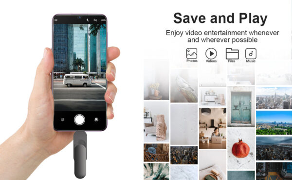 USB A + USB C Black USB Flash Drives - Image 4