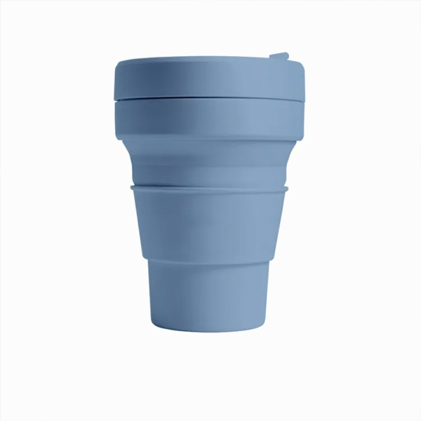 Collapsible Travel Cup Silicone Folding Camping Cup - Image 4