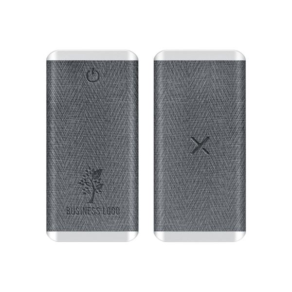 P221 Wireless Power Bank 10000mAh With PU/RPET/ECO Material - Image 2