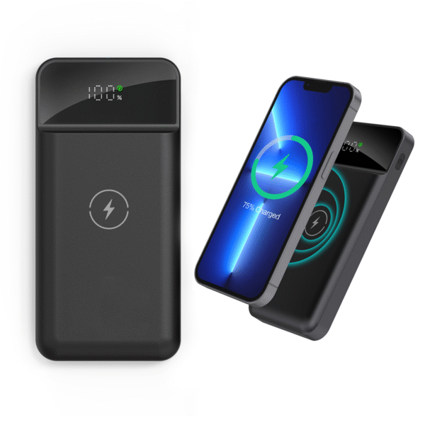 P219 10000mAh Wireless Power Bank 15W with Concave Screen for iPhone - Image 3