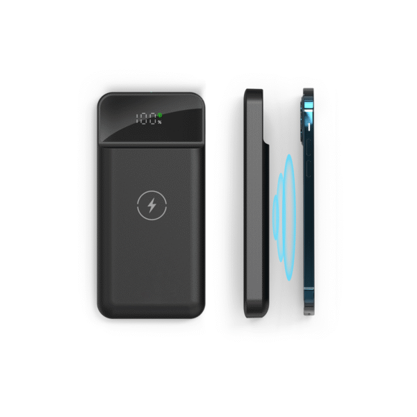 P219 10000mAh Wireless Power Bank 15W with Concave Screen for iPhone - Image 4
