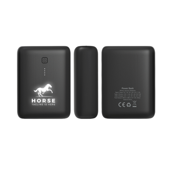 P212 9000mAh Luminous Logo Compact Power Bank - Image 5