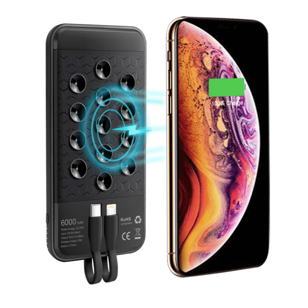 LIGHT UP LOGO+WIRELESS CHARGER+8000MAH PW1028L - Image 5