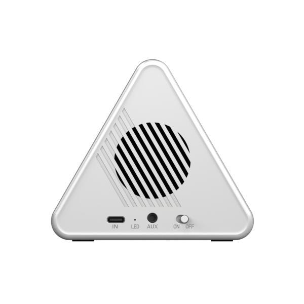 M9 Light Up Logo 15W Fast Wireless Charging Bluetooth Speaker with Hidden Phone Stand - Image 3