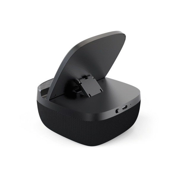 M39 FOLDING PHONE STAND 15W FAST WIRELESS CHARGING BLUETOOTH SPEAKER 5W - Image 3