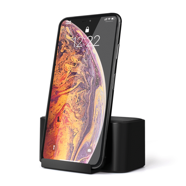 M6L MOBILE STAND BLUETOOTH SPEAKER WITH LIGHT UP LOGO - Image 4