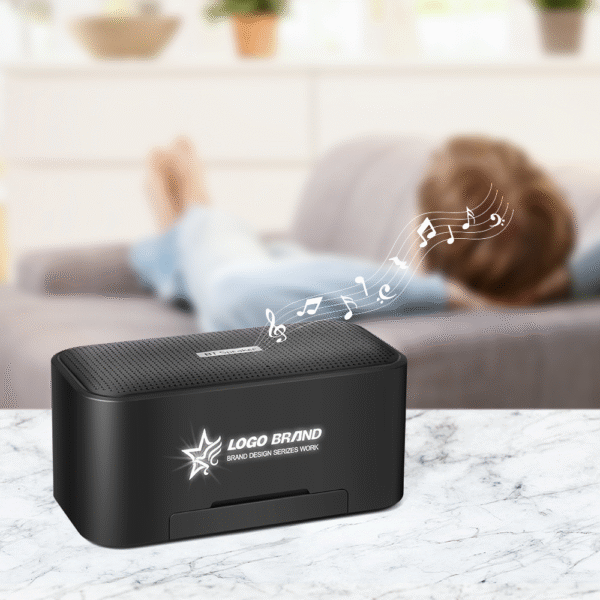 M6L MOBILE STAND BLUETOOTH SPEAKER WITH LIGHT UP LOGO - Image 6