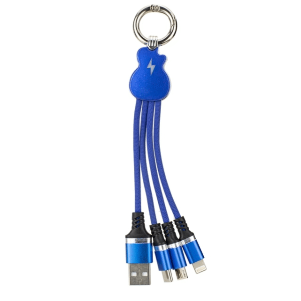 C20 3 IN 1 CHARGING CABLE WITH LIGHT UP LOGO - Image 2