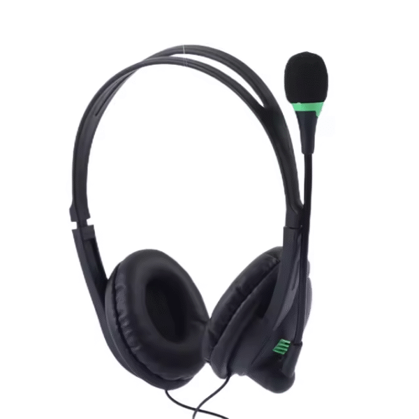 DCL-400 Wired USB Noise Cancelling Call Center Headset with Microphone - Image 4