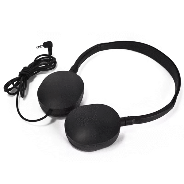 DCL-868 3.5mm Stereo Plug Headband Earbuds Super Sound on Ear with Wire Cable