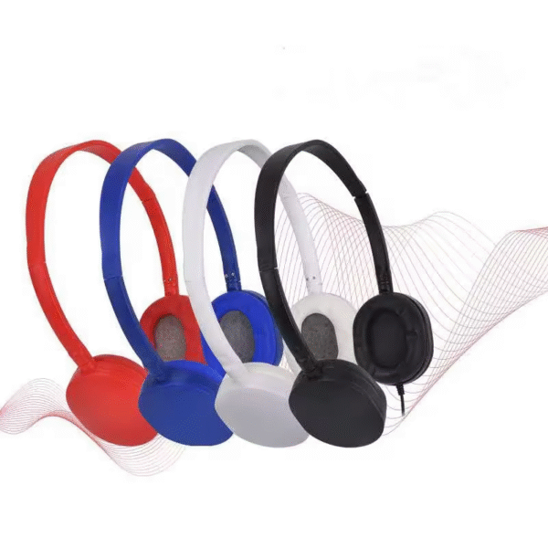 DCL-868 3.5mm Stereo Plug Headband Earbuds Super Sound on Ear with Wire Cable - Image 6