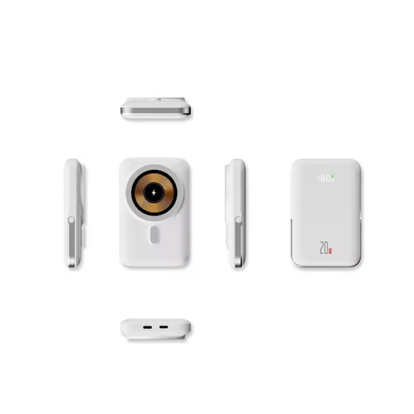 P305 10000mAh 15W Wireless Magnetic Power Bank With Phone Stand PD 20W Fast Charge - Image 2