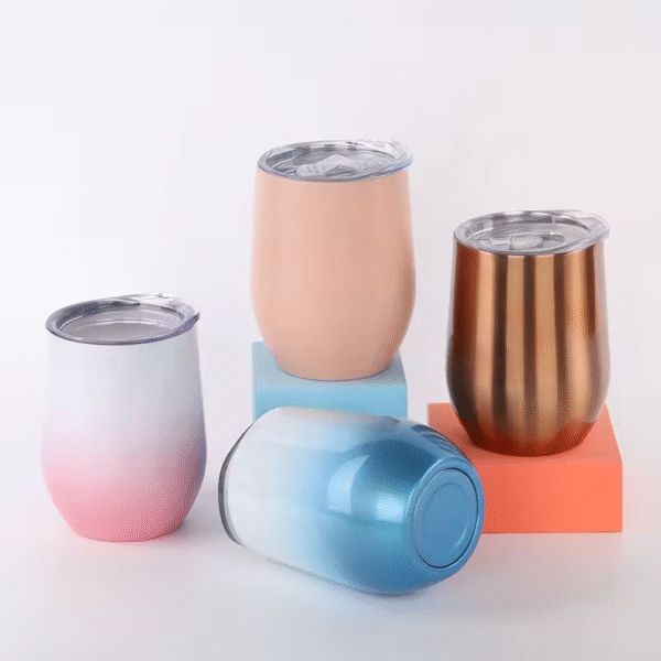 Double Wall Stainless Steel Wine Tumbler - Image 2