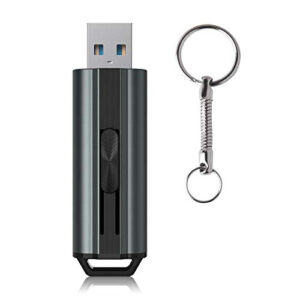 128GB USB 3.1 Flash Drive 380MB/s Plug-Play Pen Drive with Keychain