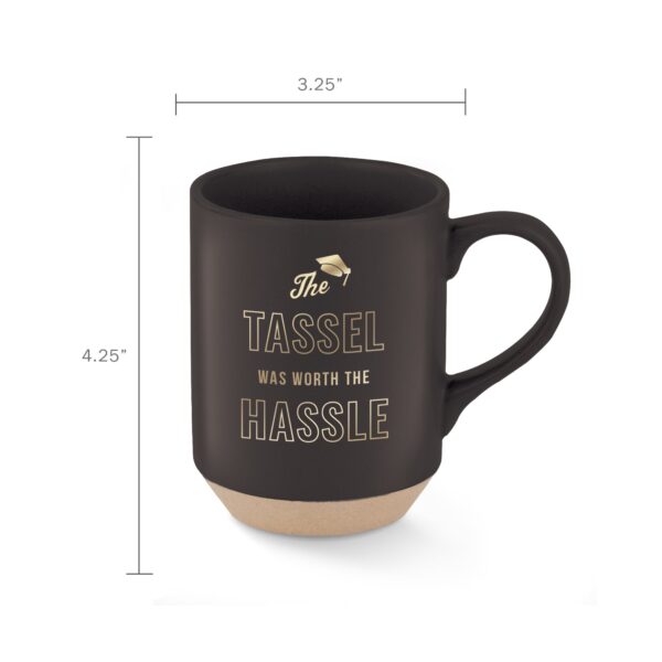 WORTH THE HASSLE STONEWARE MUG - Image 3