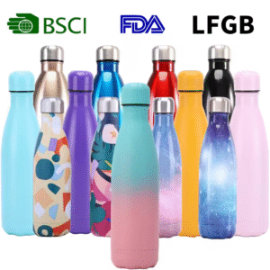 Colorful Cola Bottle Inoxidable Stainless Steel Water Bottle