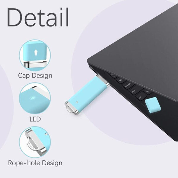 USB 3.0 Flash Drive with Lanyard-Hole Portable Pen Drive - Image 6