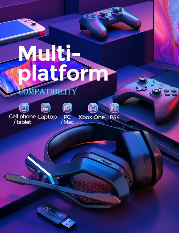 Mpow BH470 Iron Pro Wireless Gaming Headset - Image 7
