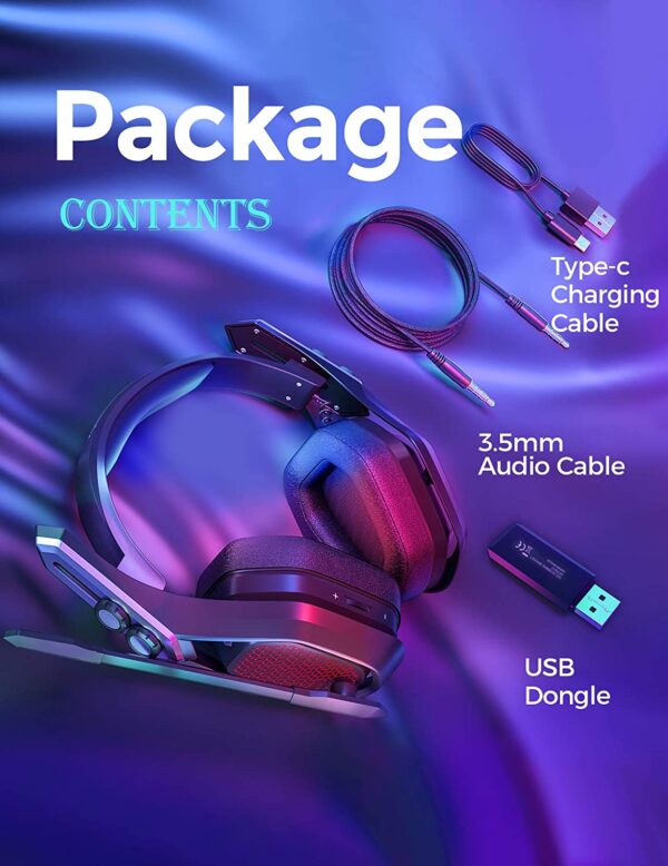 Mpow BH470 Iron Pro Wireless Gaming Headset - Image 8