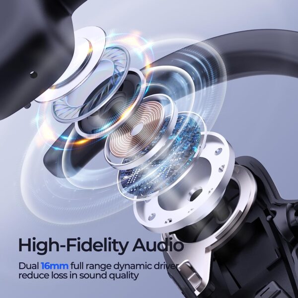 Open Ear Headphones Sports Headphones, Clear Calls Noise Reduction - Image 3