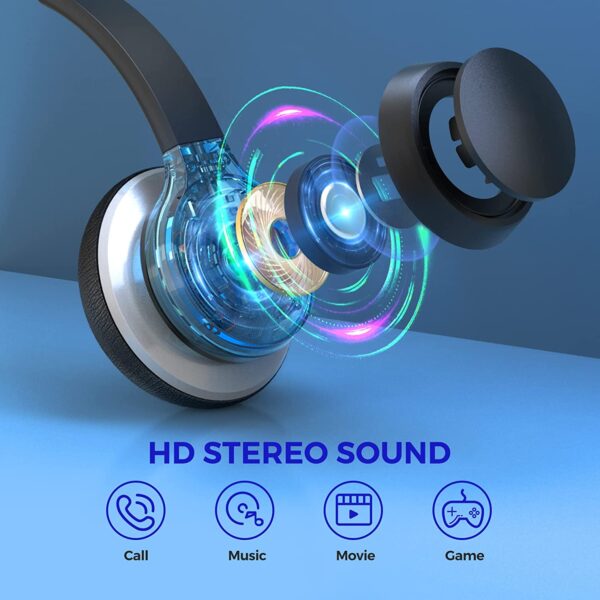 USB Headsets with Microphone, Computer Headset for Laptop - Image 3
