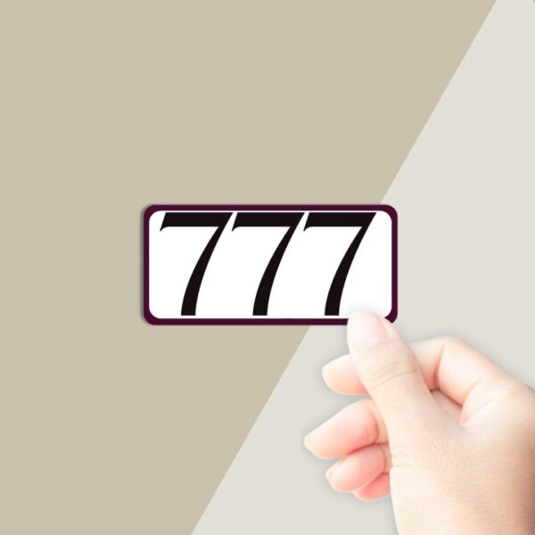 777 Sticker