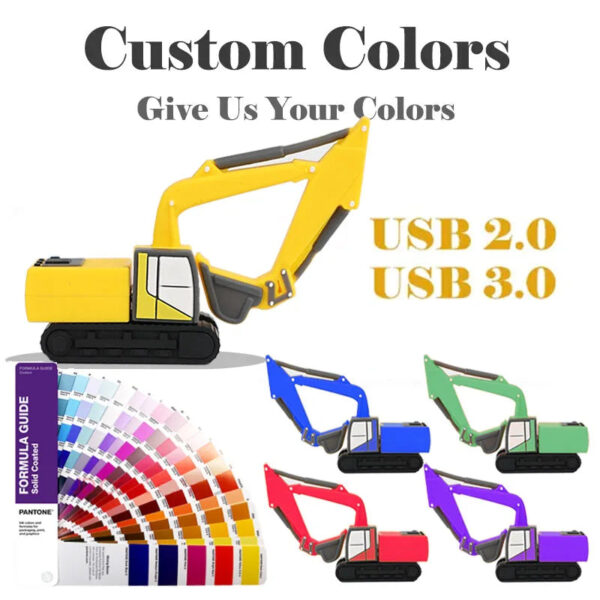 Custom 3D Shape Cartoon Shape Pen Drive Design Printing Cartoon Usb Flash Drive - Image 5