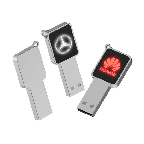 LED lightup USB flash drives  glowing logo memory stick USB pen drive 128GB - Image 7