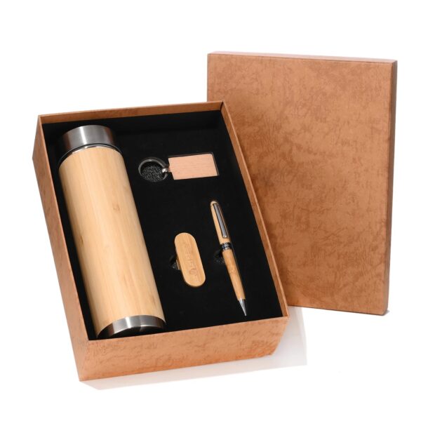 Custom Logo Business Wood Business Gift Box Set - Image 7