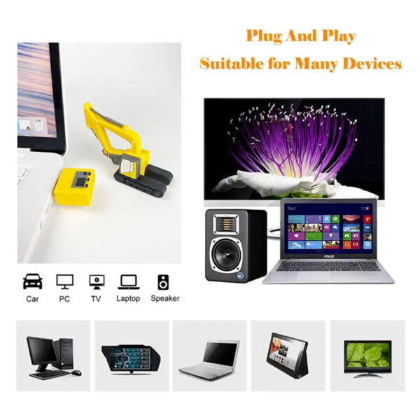 Custom 3D Shape Cartoon Shape Pen Drive Design Printing Cartoon Usb Flash Drive - Image 6