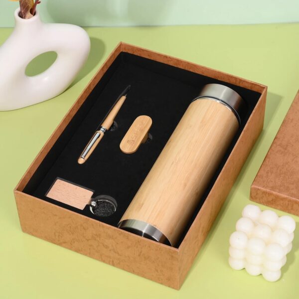 Custom Logo Business Wood Business Gift Box Set