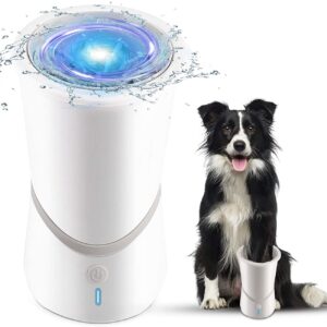 Hot sales Pet automatic foot washing cup smart USB charging dog cat cleaning paw pet electric paw washing device
