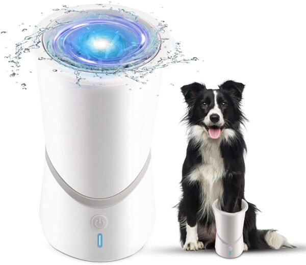 Hot sales Pet automatic foot washing cup smart USB charging dog cat cleaning paw pet electric paw washing device