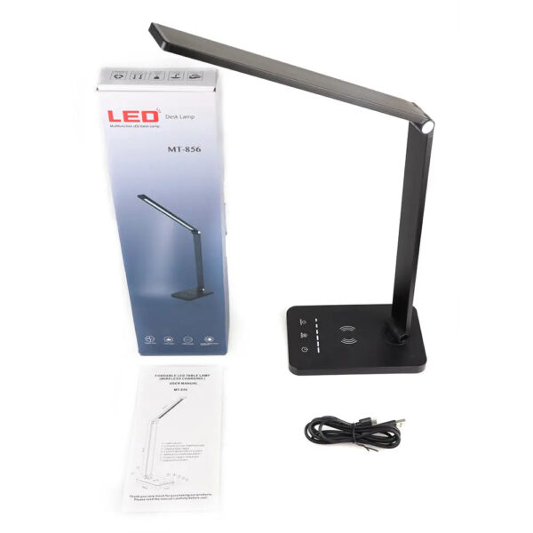 LED Eye Protection Reading Desk Lamp, USB Foldable Creative Desk Lamp with Wireless Charging - Image 6