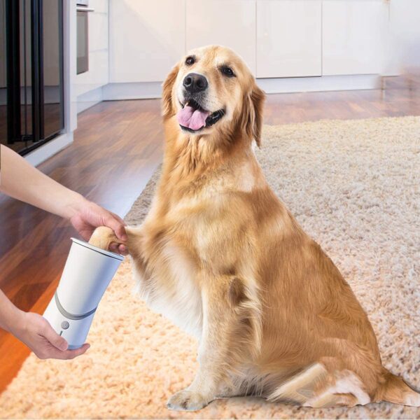 New Arrived Pet automatic foot washing cup Teddy smart electric foot washing artifact dog cat cleaning paw foot washing cup