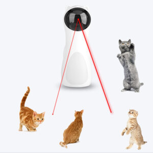 New Arrived Factory direct supply laser cat teaser, LED red light laser cat cat smart toy, automatic laser cat teaser One