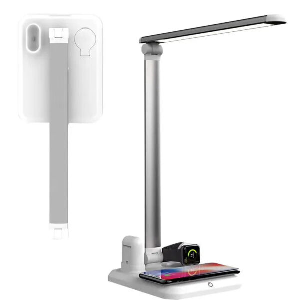 4 in 1 Portable Foldable Fast Wireless Charging Station LED Desk Lamp for iPhone 14/13Pro - Image 7
