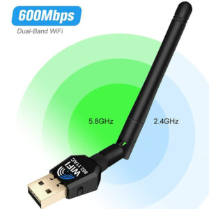 RTL8812AU 802.11 ac 600mbps dual band wireless usb wifi adapter for android tv box