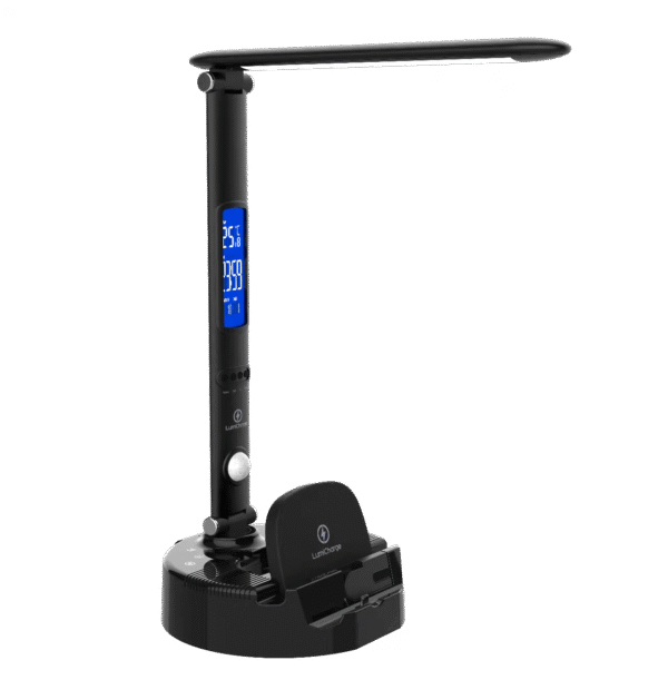 Lumicharge III -LED desk lamp with wireless charger ,Bluetooth Speaker, App-Controls - Image 11