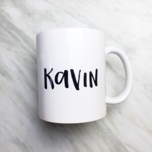 Your Name on a Classic White Mug